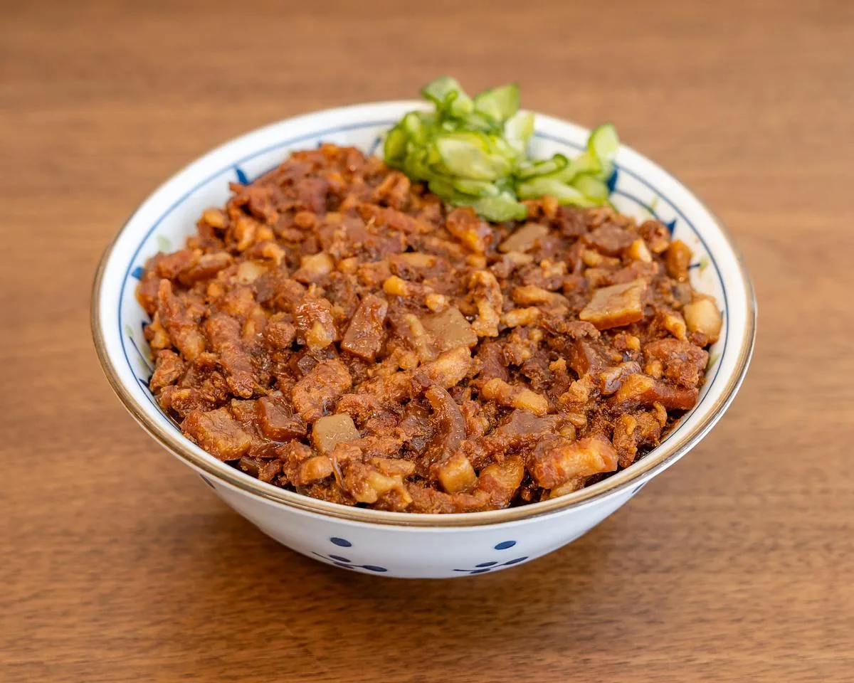 Braised Pork Belly Rice 滷肉飯